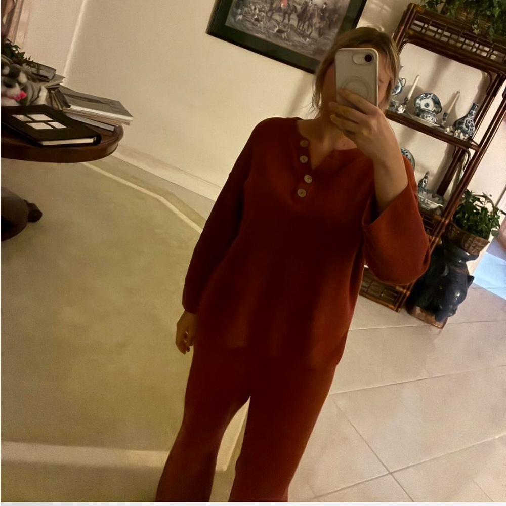Women's Rust Jumpsuit
